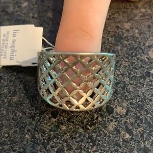 Lia Sophia Lattice Ring - Size 11